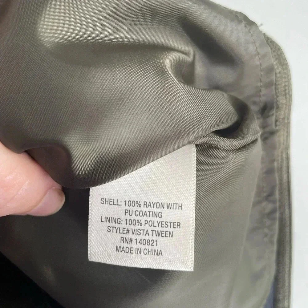 NWT Harper‎ Heritage Vista Tween Francesca’s olive vegan leather mini skirt 0069